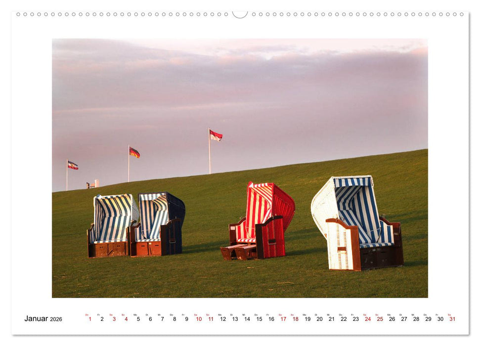 Liebenswertes Dithmarschen (CALVENDO Premium Wandkalender 2026)