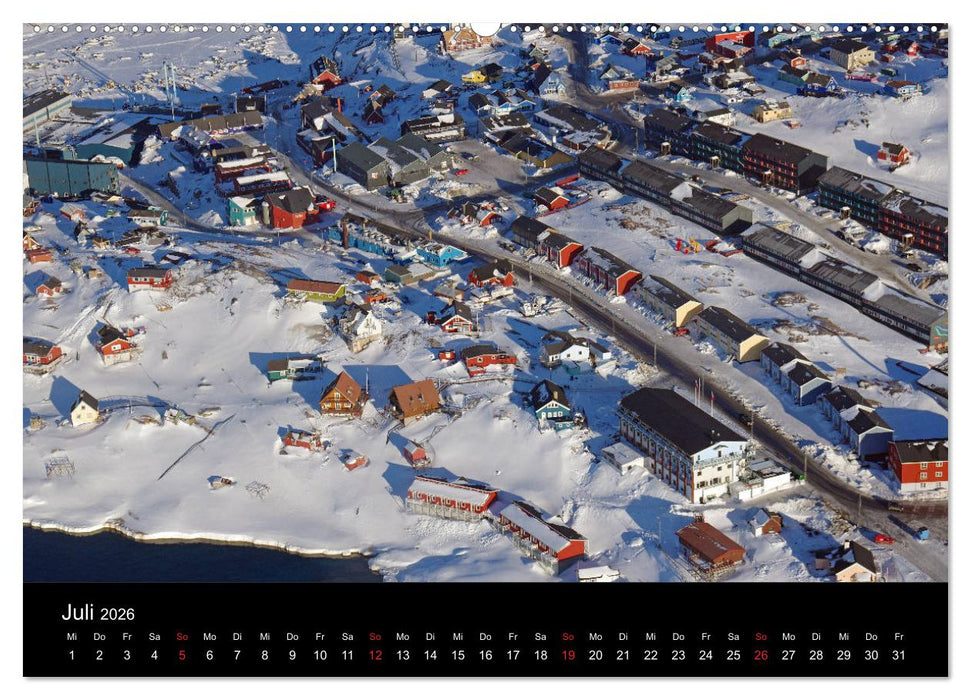 Grönland - Der wilde, weiße Westen (CALVENDO Premium Wandkalender 2026)