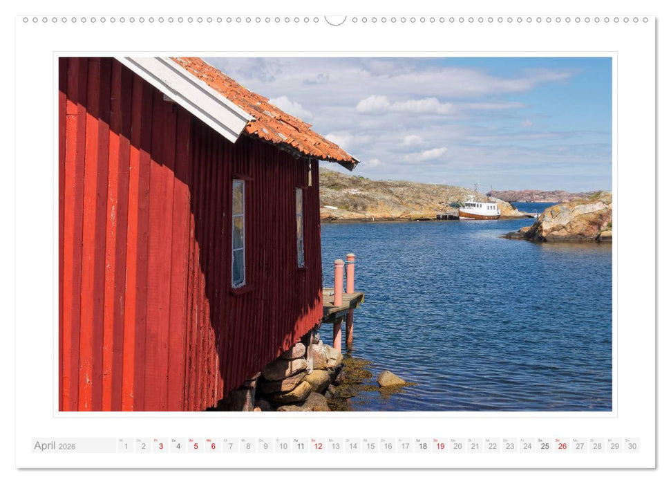 Bohuslän. Skärhamn - Rönnäng - Marstrand (CALVENDO Premium Wandkalender 2026)
