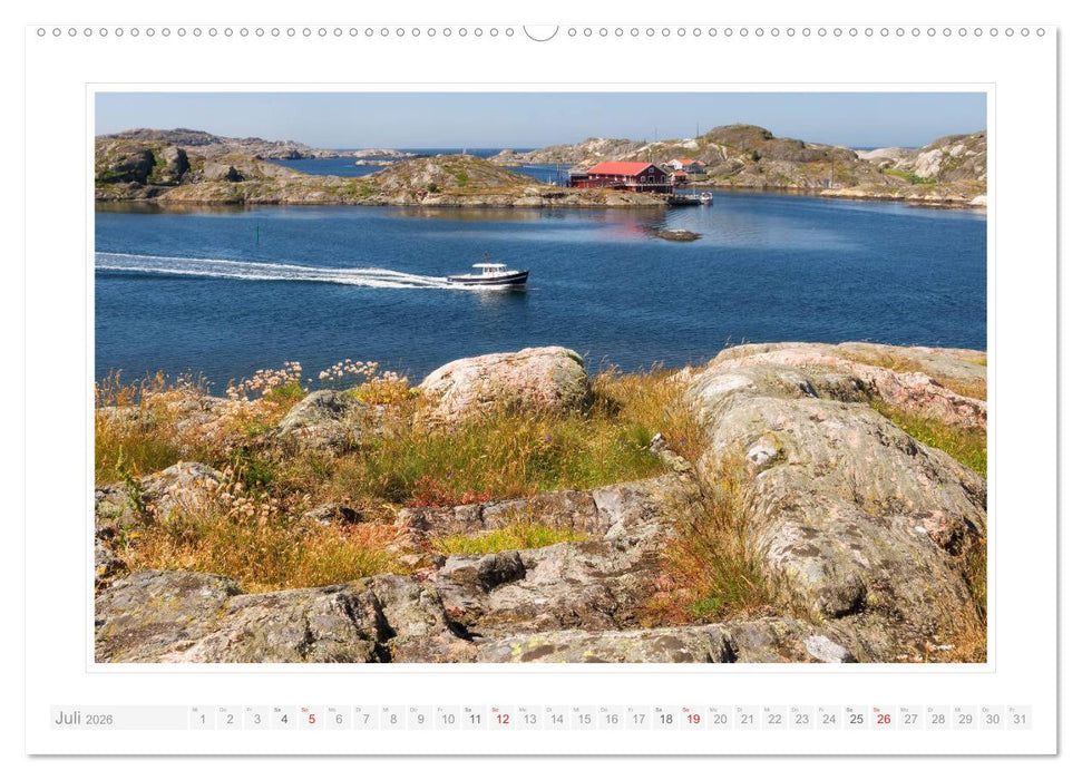 Bohuslän. Skärhamn - Rönnäng - Marstrand (CALVENDO Premium Wandkalender 2026)