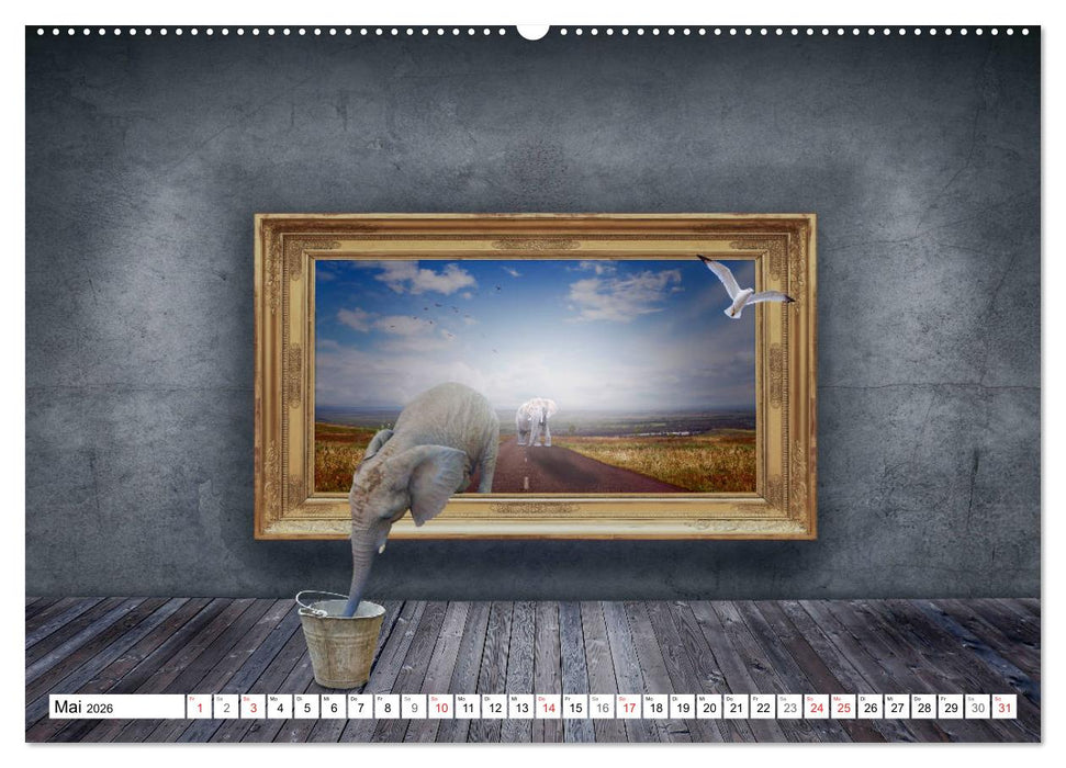 Fantastische Geschichten (CALVENDO Premium Wandkalender 2026)