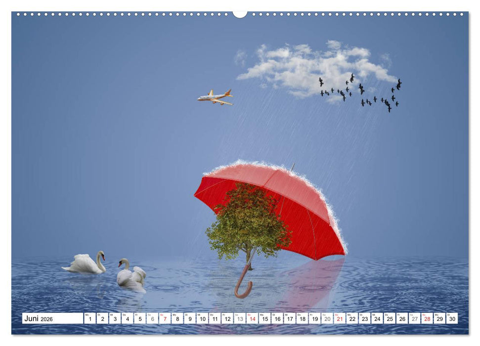 Fantastische Geschichten (CALVENDO Premium Wandkalender 2026)