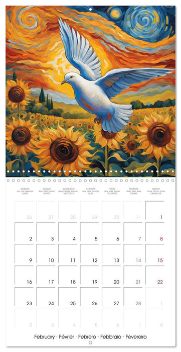 Des amis animaux (CALVENDO Calendrier mensuel 2026)