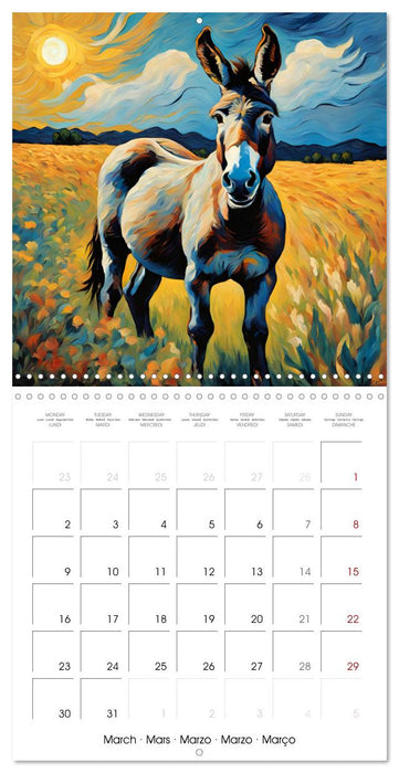 Des amis animaux (CALVENDO Calendrier mensuel 2026)