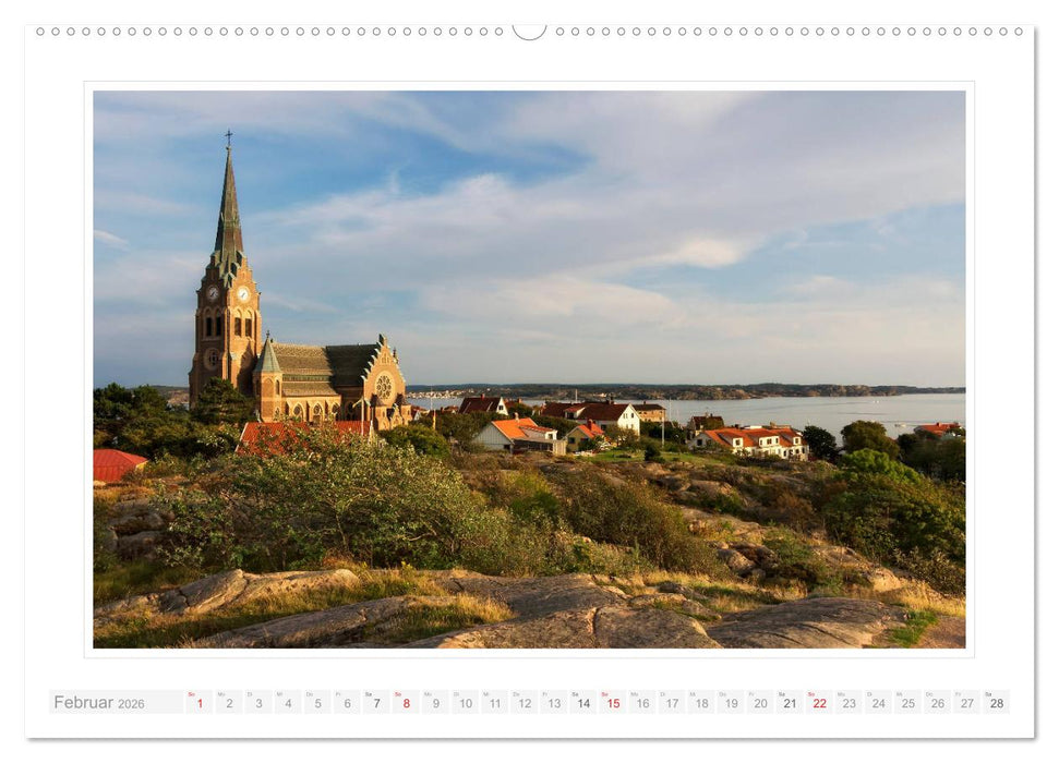 Bohuslän. Lysekil - Fiskebäckskil - Grundsund (CALVENDO Premium Wandkalender 2026)