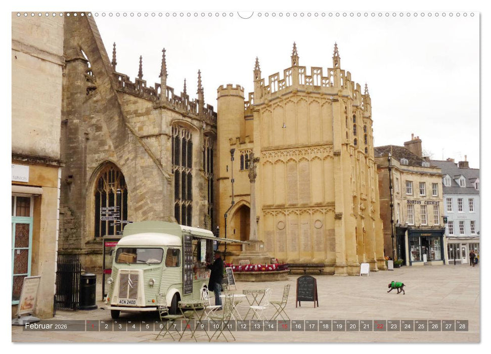 Malerische Cotswolds (CALVENDO Premium Wandkalender 2026)