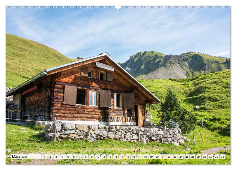 Der Brienzersee - Im Herzen des Berner Oberlandes (CALVENDO Premium Wandkalender 2026)