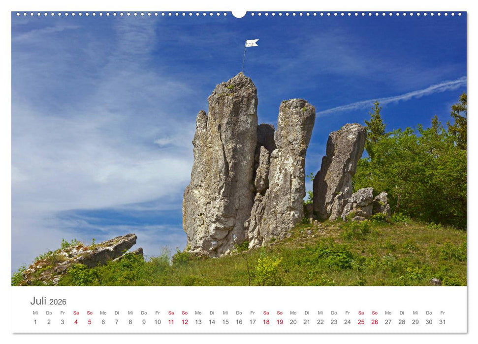 Wunderbare Fränkische Schweiz (CALVENDO Premium Wandkalender 2026)