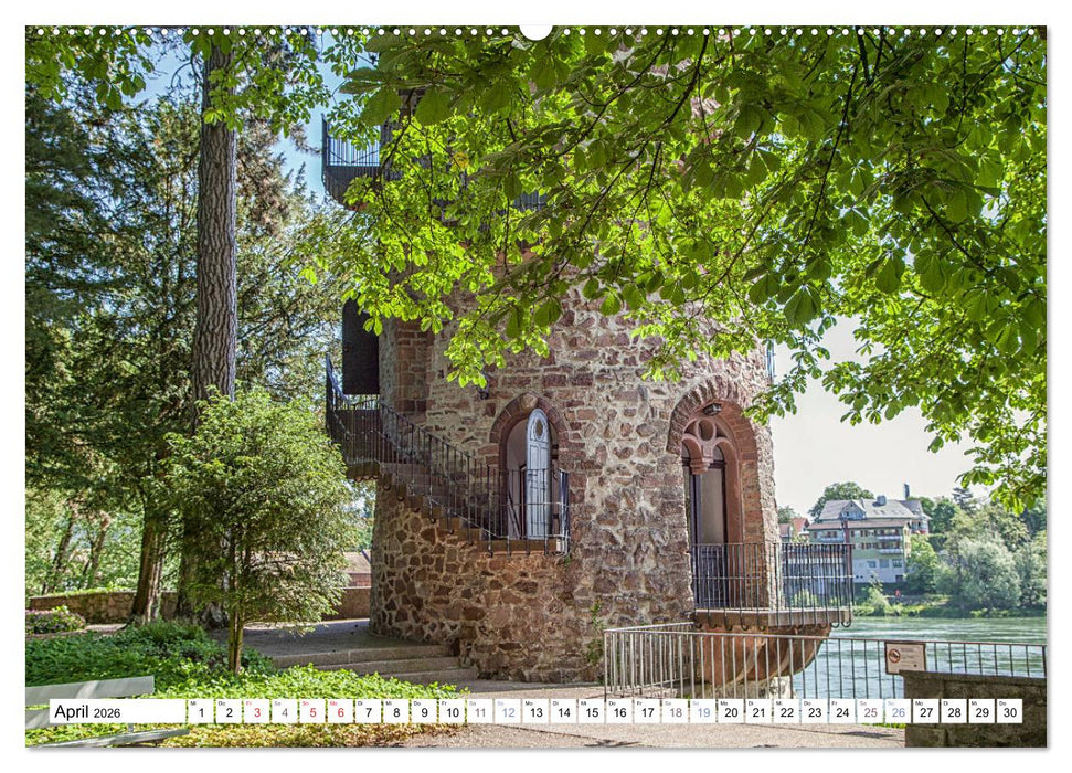 Bad Säckingen - Städtle am Hochrhein (CALVENDO Premium Wandkalender 2026)
