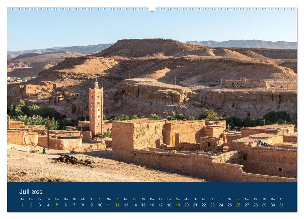 Marokko Traumlandschaften (CALVENDO Premium Wandkalender 2026)
