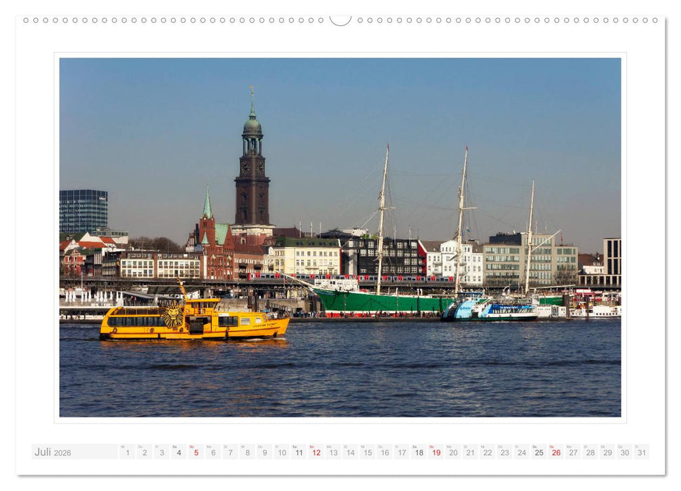 Hamburger Impressionen 2026 (CALVENDO Premium Wandkalender 2026)