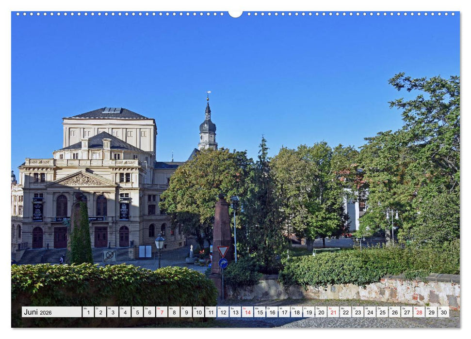 ALTENBURG, die alte Residenzstadt (CALVENDO Wandkalender 2026)