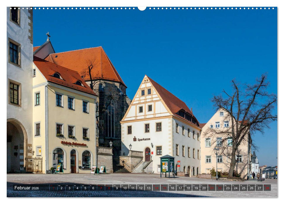 Unterwegs in Oschatz (CALVENDO Premium Wandkalender 2026)