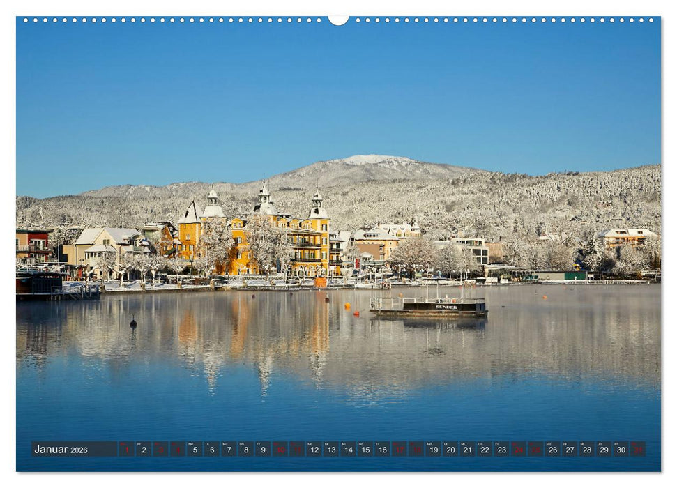 Der Wörthersee - Österreichs Riviera (CALVENDO Premium Wandkalender 2026)