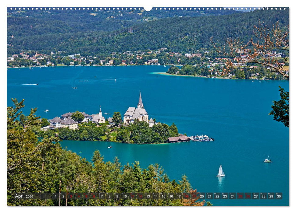 Der Wörthersee - Österreichs Riviera (CALVENDO Premium Wandkalender 2026)