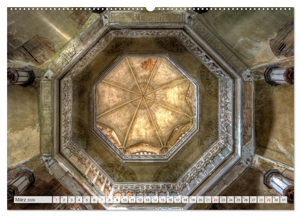 Detroit - Modern Ruins (CALVENDO Premium Wandkalender 2026)