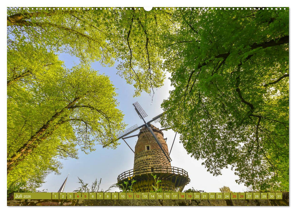 Romantischer Rhein-Kreis Neuss (CALVENDO Premium Wandkalender 2026)