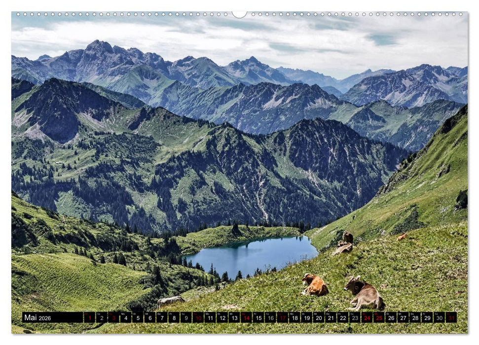 Allgäu - Natur pur (CALVENDO Premium Wandkalender 2026)