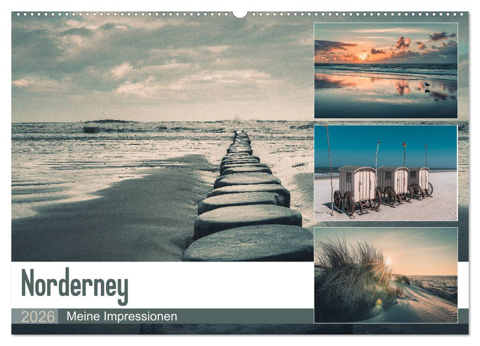 Mein Jahr auf Norderney (CALVENDO Wandkalender 2026)
