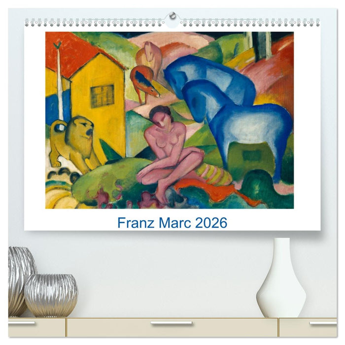 Franz Marc 2026 (CALVENDO Premium Wandkalender 2026)