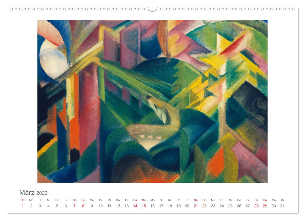 Franz Marc 2026 (CALVENDO Premium Wandkalender 2026)