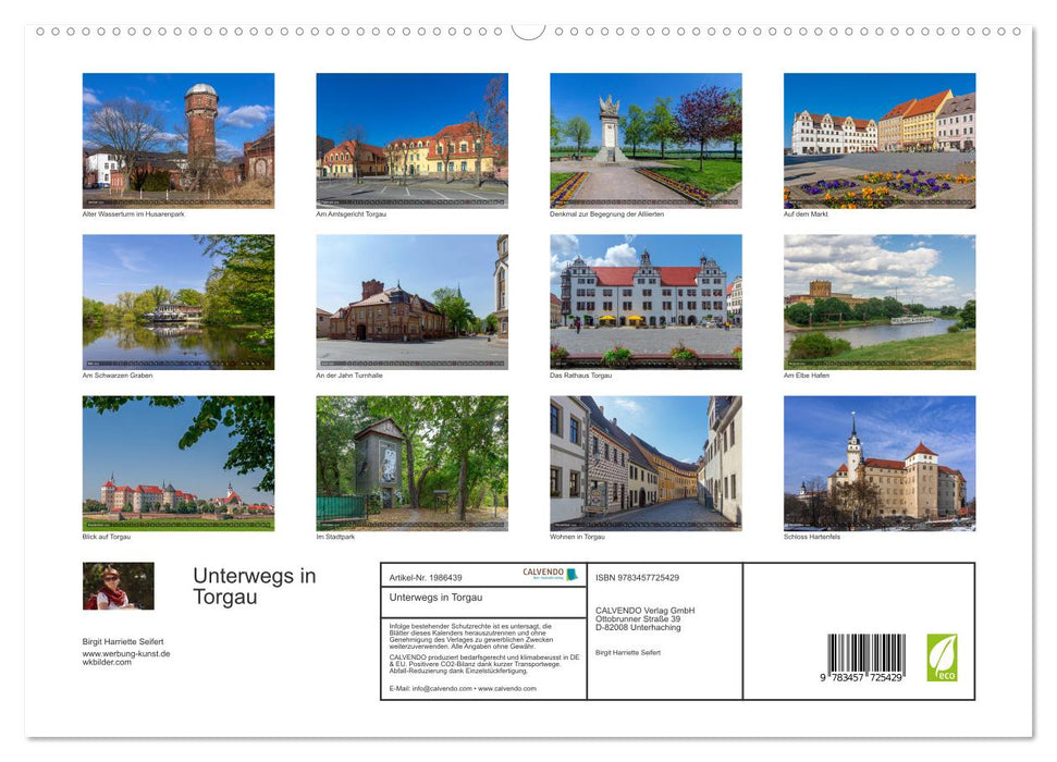 Unterwegs in Torgau (CALVENDO Premium Wandkalender 2026)