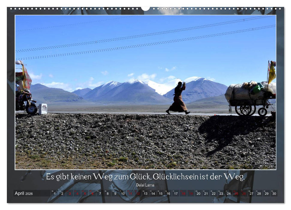 Facettenreiches Tibet (CALVENDO Premium Wandkalender 2026)