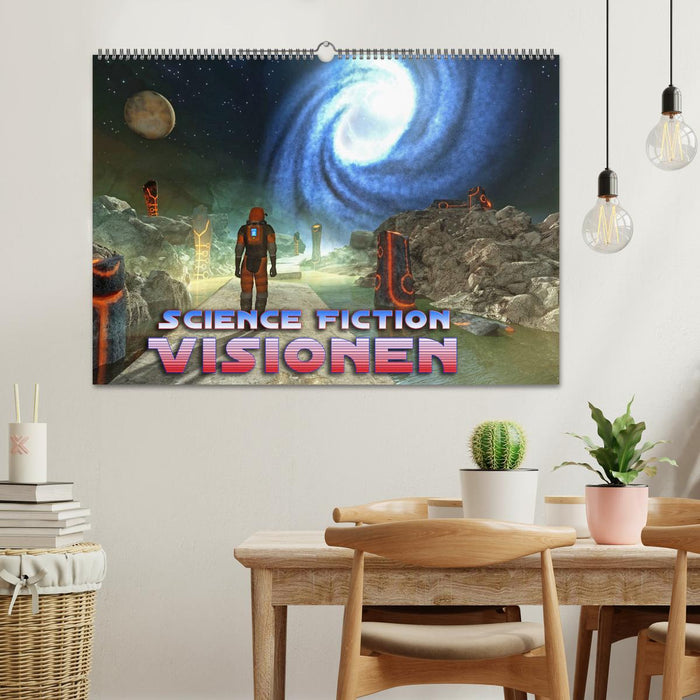 Science Fiction Visionen (CALVENDO Wandkalender 2026)