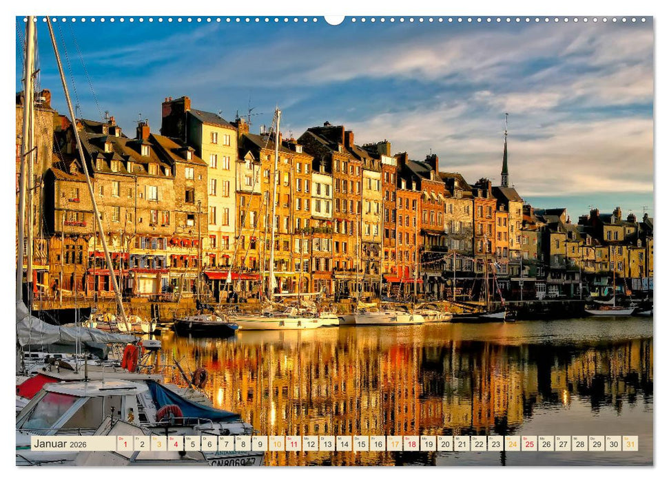Honfleur - Bezauberndes Frankreich (CALVENDO Premium Wandkalender 2026)