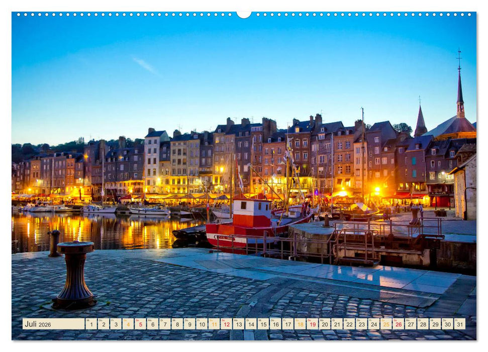 Honfleur - Bezauberndes Frankreich (CALVENDO Premium Wandkalender 2026)