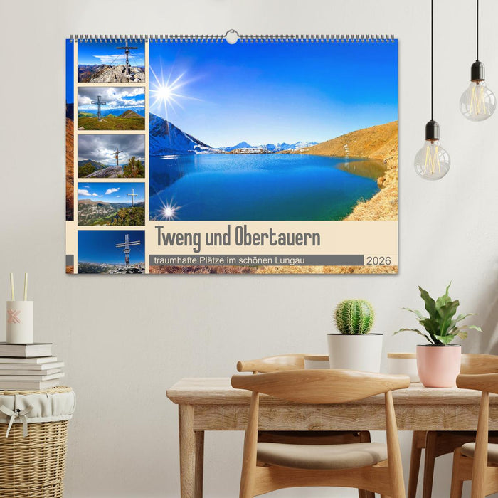 Tweng und Obertauern (CALVENDO Wandkalender 2026)
