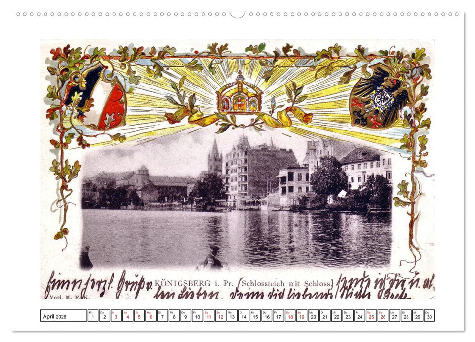 Gruss aus Königsberg (CALVENDO Premium Wandkalender 2026)