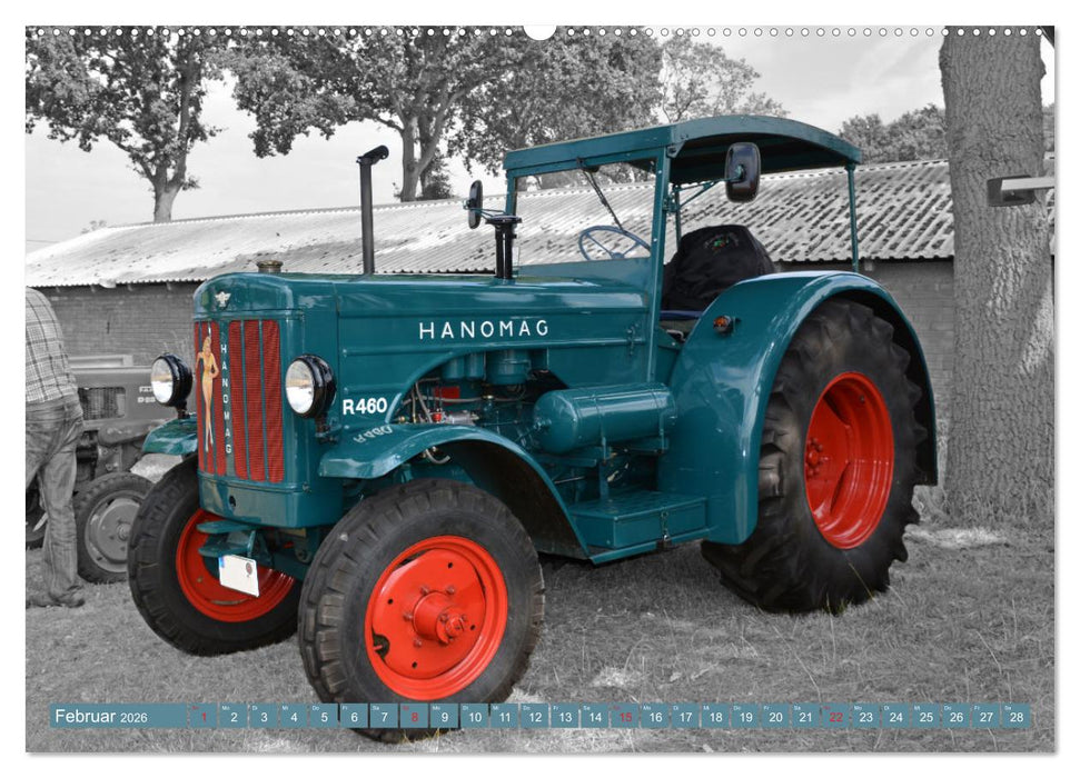 Schätze aus vergangenen Tagen - geliebte Trecker (CALVENDO Wandkalender 2026)