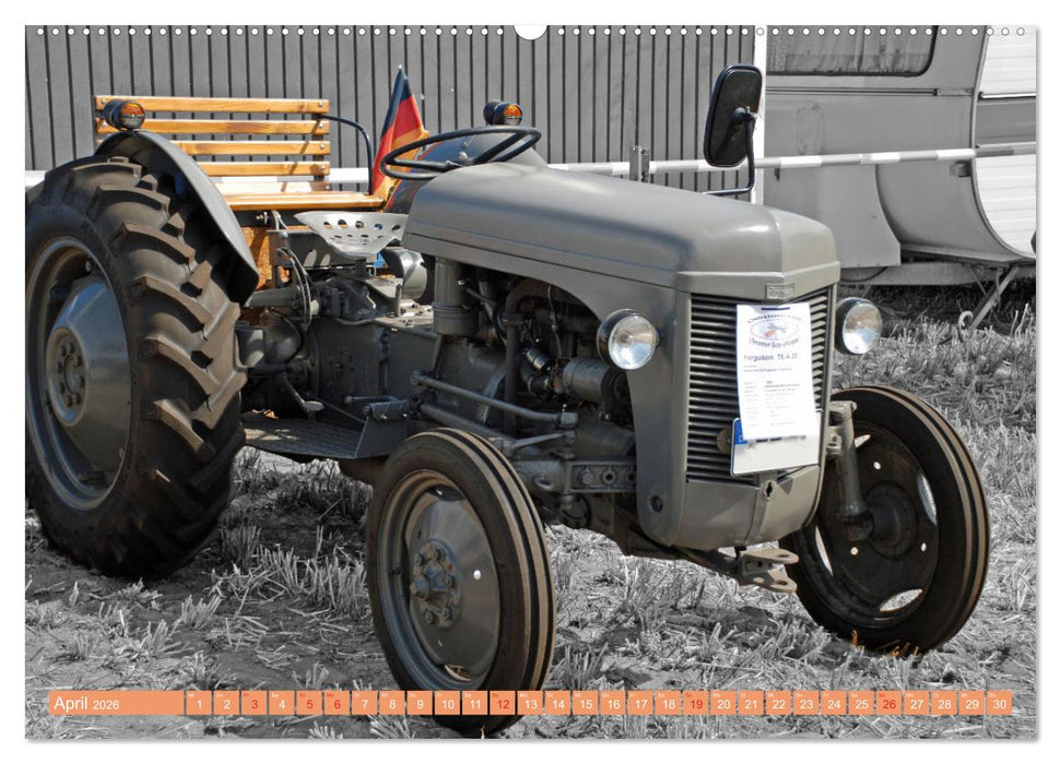 Schätze aus vergangenen Tagen - geliebte Trecker (CALVENDO Wandkalender 2026)
