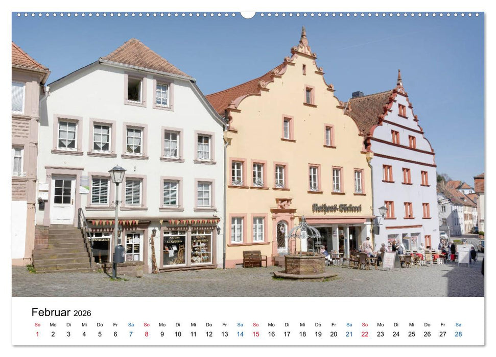Ottweiler - Barockperle im Saarland (CALVENDO Premium Wandkalender 2026)