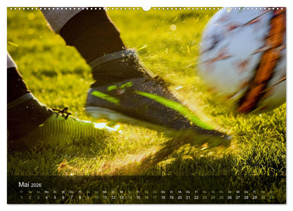 Leidenschaft Fußball (CALVENDO Premium Wandkalender 2026)