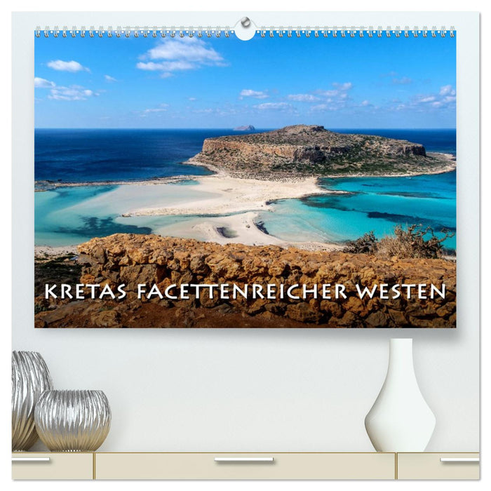 Kretas facettenreicher Westen (CALVENDO Premium Wandkalender 2026)