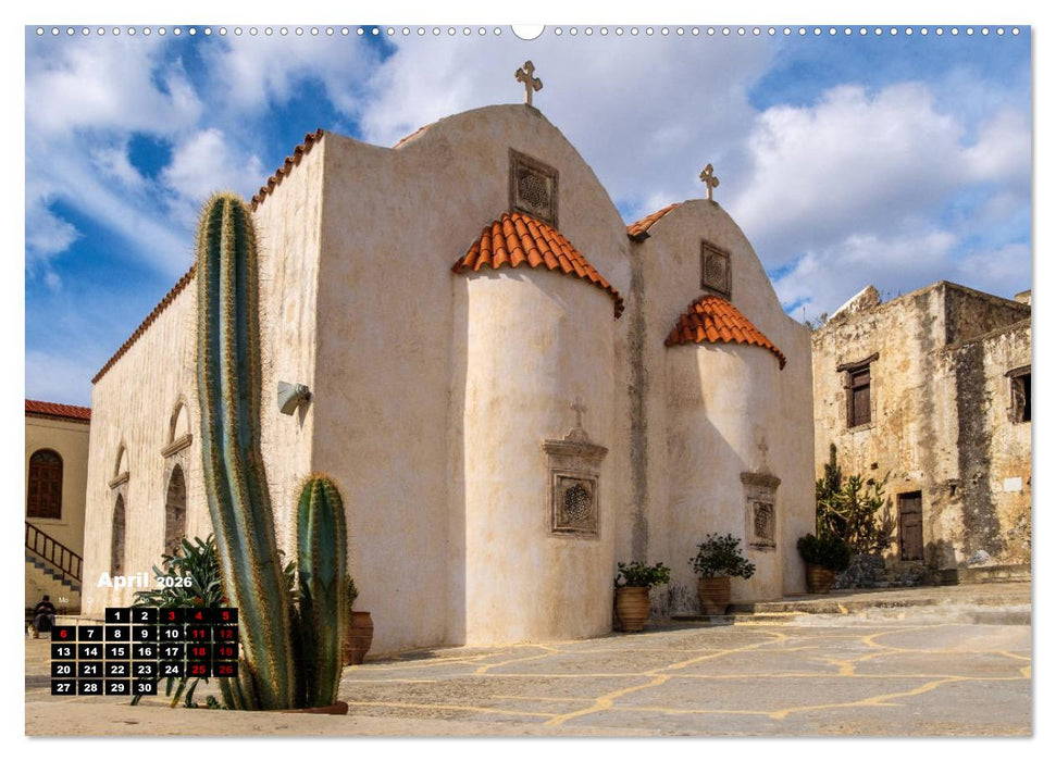 Kretas facettenreicher Westen (CALVENDO Premium Wandkalender 2026)