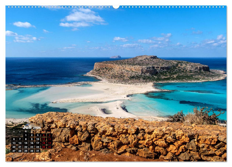 Kretas facettenreicher Westen (CALVENDO Premium Wandkalender 2026)