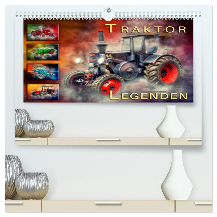Traktor Legenden (CALVENDO Premium Wandkalender 2026)