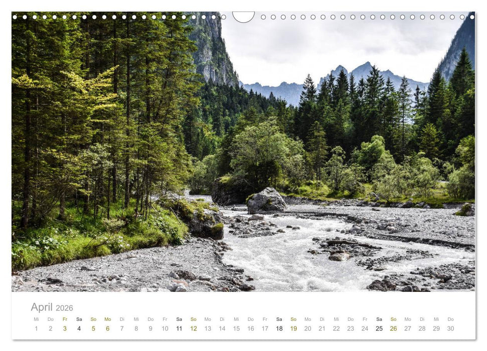 Berge - Die Schönheit der Alpen (CALVENDO Wandkalender 2026)