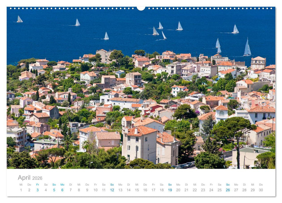 Marseille Maritime Metropole (CALVENDO Premium Wandkalender 2026)