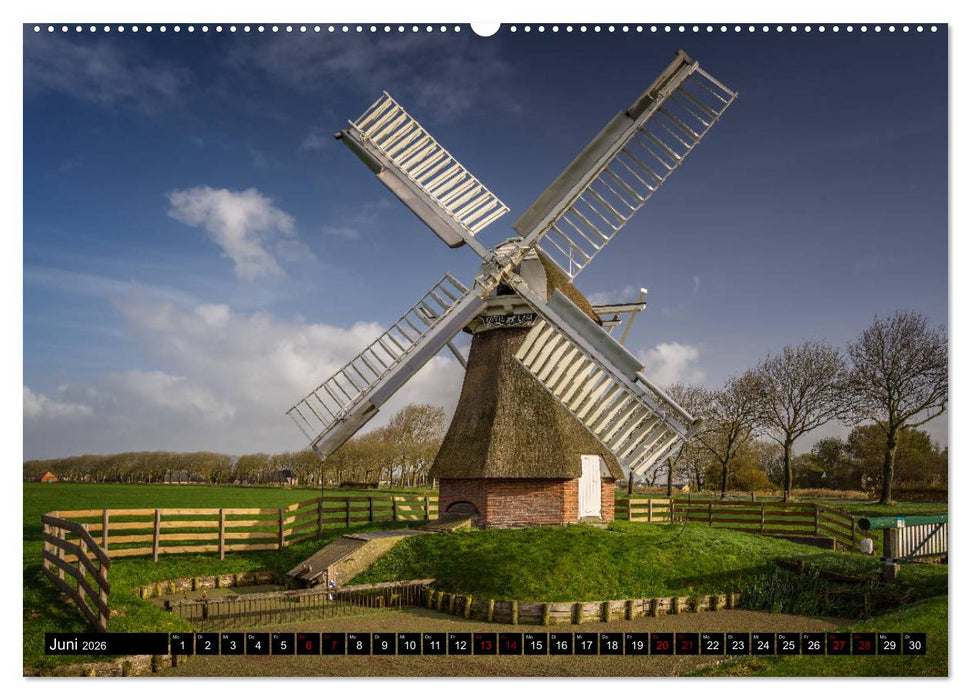 Provinz Groningen (CALVENDO Premium Wandkalender 2026)