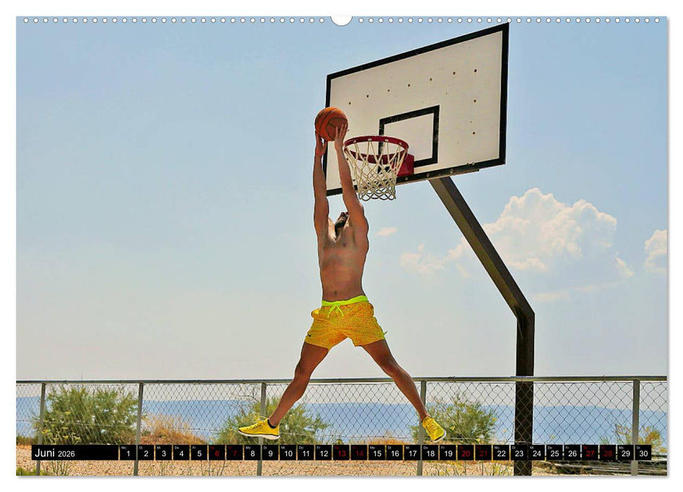 Trendsport Basketball (CALVENDO Premium Wandkalender 2026)