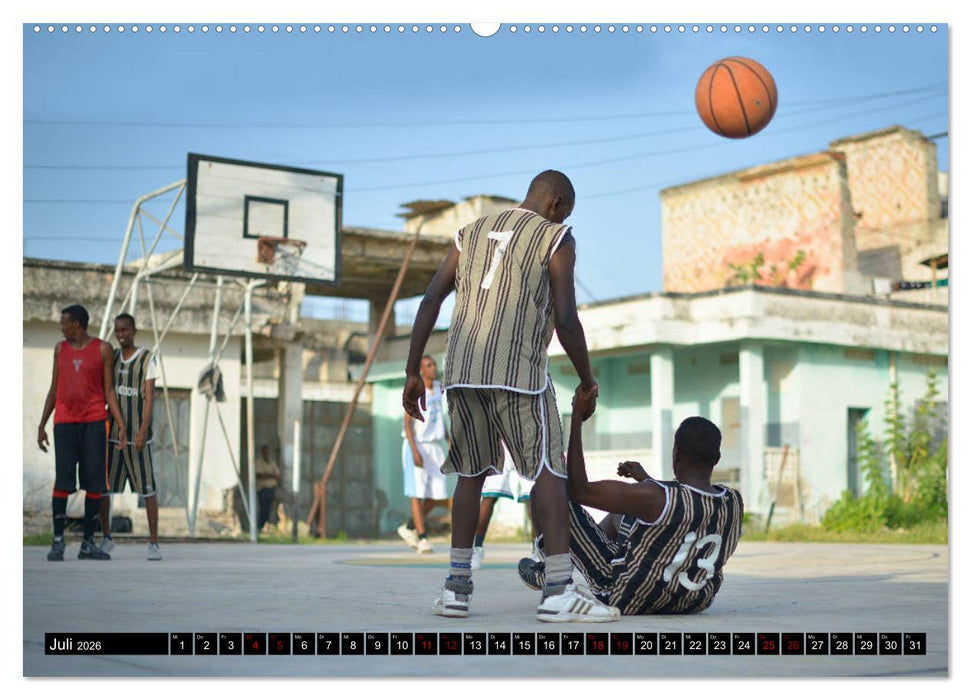 Trendsport Basketball (CALVENDO Premium Wandkalender 2026)