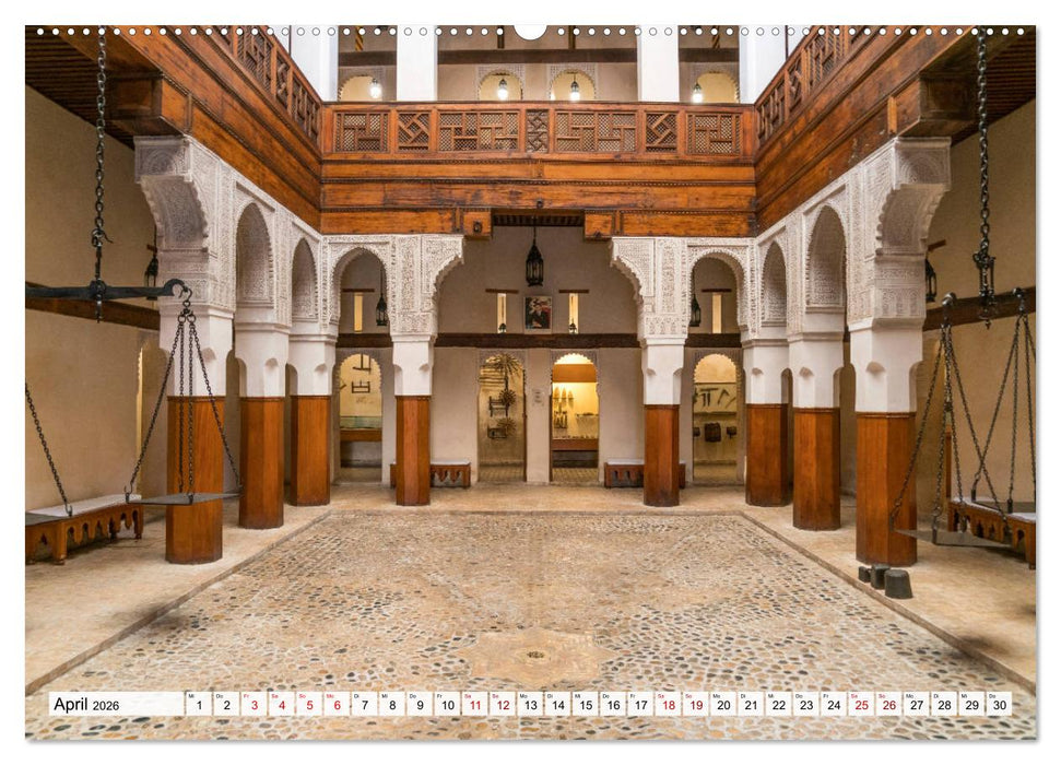 Marokko - Fes (CALVENDO Premium Wandkalender 2026)