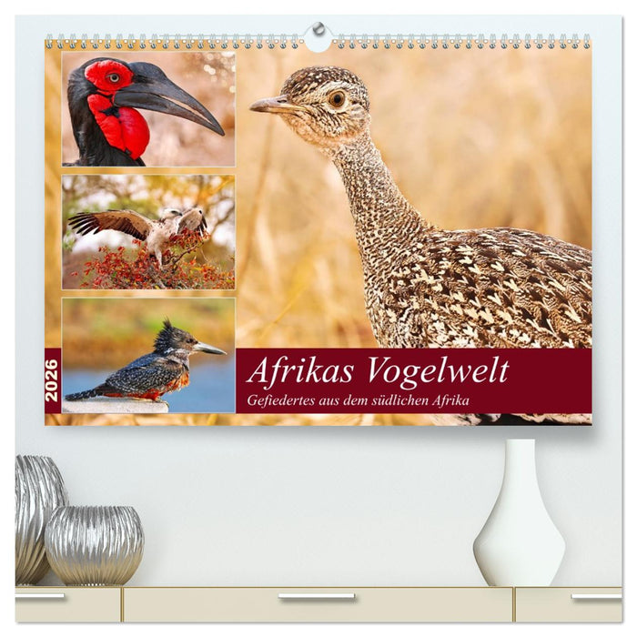 Afrikas Vogelwelt 2026 (CALVENDO Premium Wandkalender 2026)