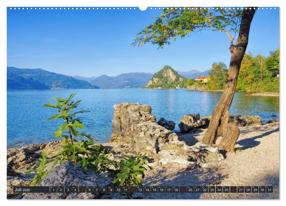 Lago Maggiore - Bezaubernde Orte am Ostufer (CALVENDO Premium Wandkalender 2026)