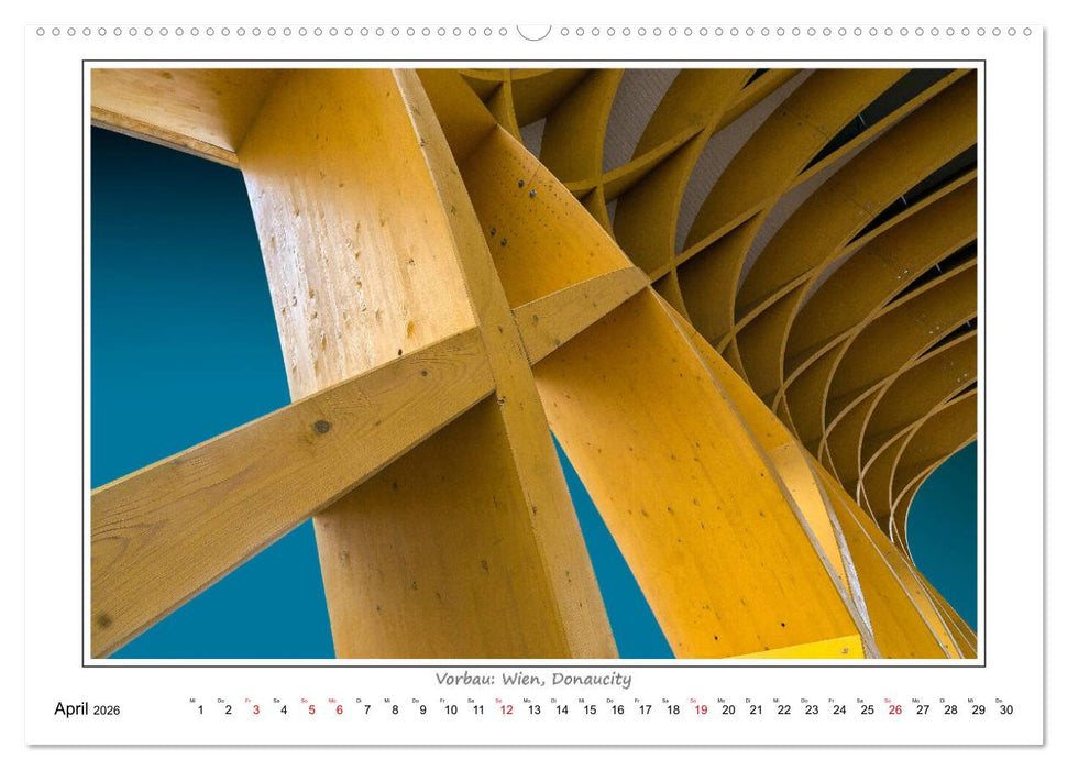 Details zeitgenössischer Architektur (CALVENDO Premium Wandkalender 2026)