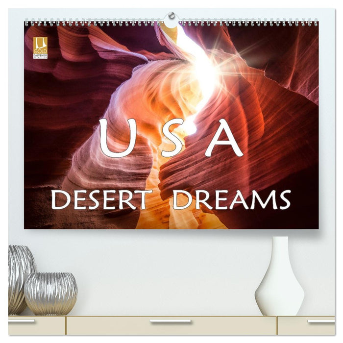 USA Desert Dreams (CALVENDO Premium Wandkalender 2026)